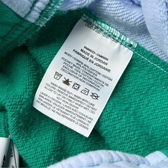 Nike Women's Sportswear Team Blue Green High Rise Fleece Joggers Women’s Size XS - Picture 9 of 10